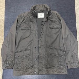 Gray Old Navy Jacket with hide-able hood